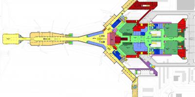Kart over sheikh saad flyplassen kuwait