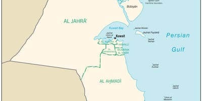Kart over egaila kuwait